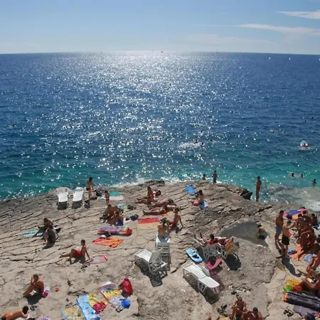 In Croatia Near Stunning Coastline Pula