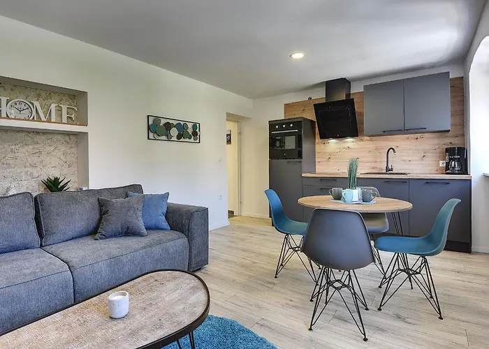 In Croatia Near Stunning Coastline *