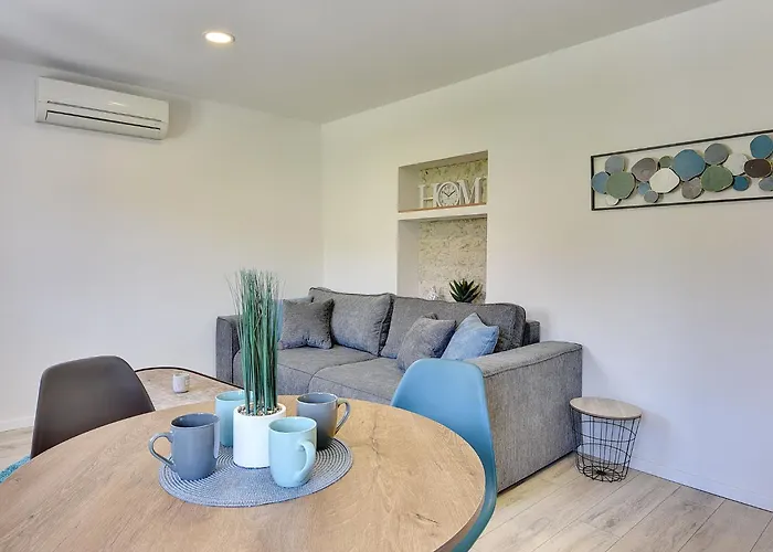 In Croatia Near Stunning Coastline