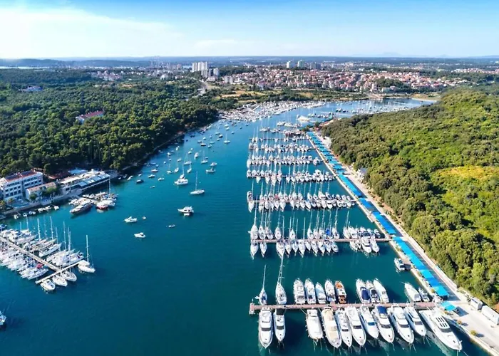 In Croatia Near Stunning Coastline *