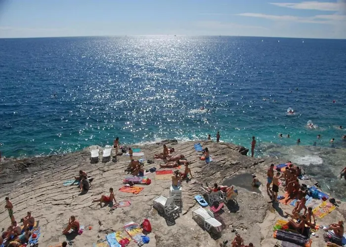 In Croatia Near Stunning Coastline Pula